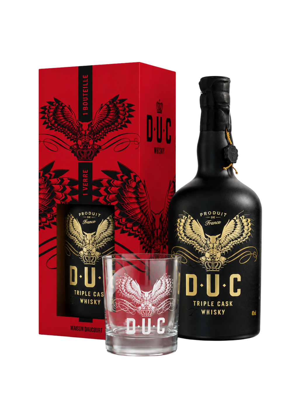 ÉTUI DUC TRIPLE CASK + VERRE