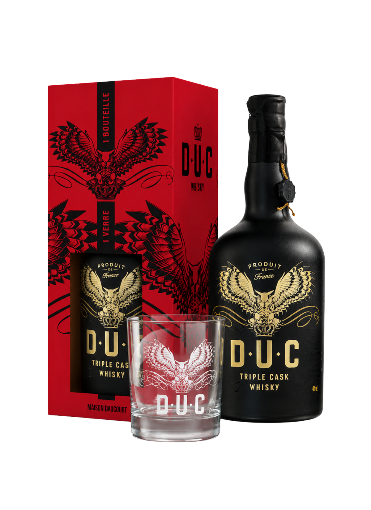 ÉTUI DUC TRIPLE CASK + VERRE